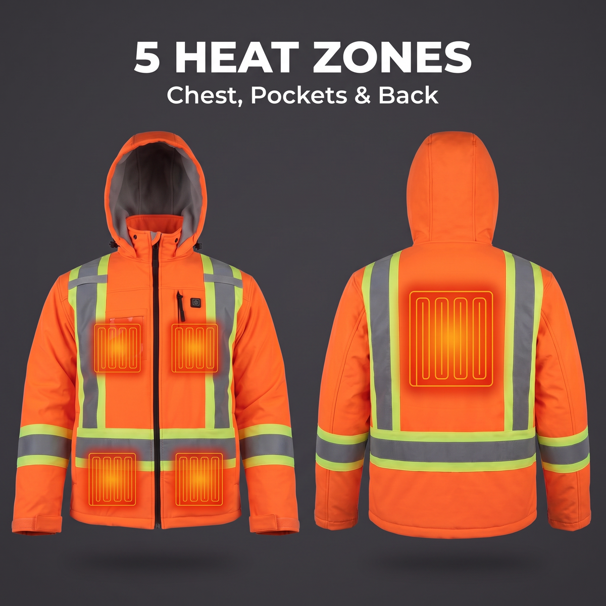 Safety Jacket - Heated